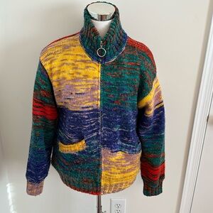 Women’s Urban Outfitters Colorful Sweater Cardigan. Size S